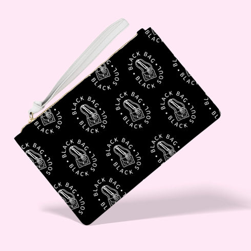 Black Soul Fashion Clutch Purse